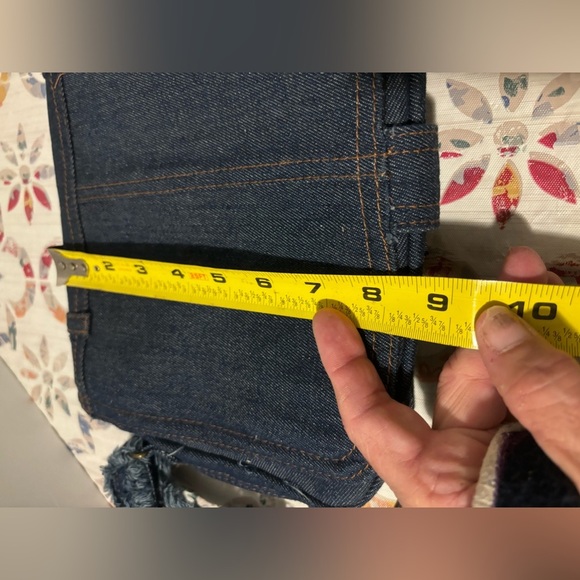 Blue Jean Denim Bible Bag From White Dove Designs Size L - Picture 7 of 8